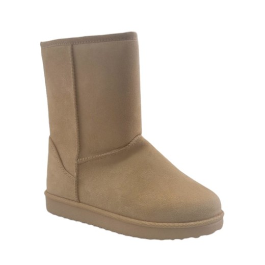 Bota casual de invierno en color beige