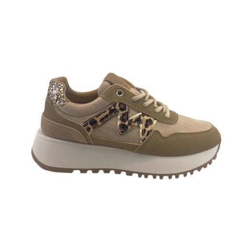 Deportiva mujer color khaki