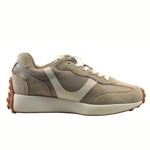 Zapatillas Deportivas de Estilo Running beige Corina